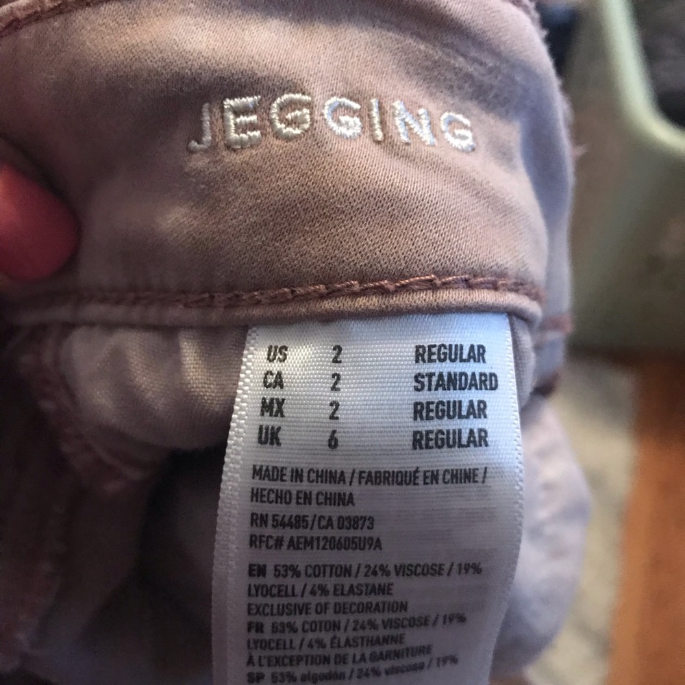 Pink Jeggings - Picture 2 of 2